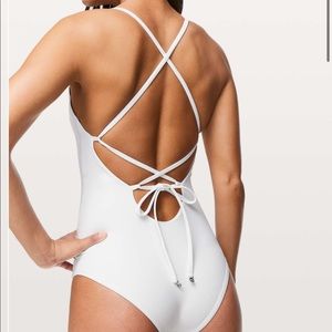COPY - ✨flash sale✨ Lululemon one-piece white swi…